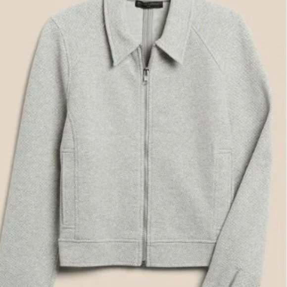 Banana republic factory knit moto jacket Clearance
